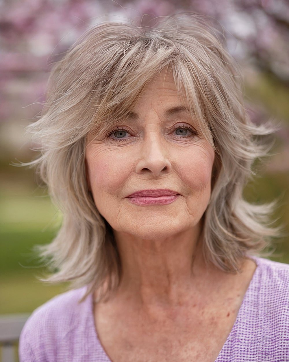 20+ Youthful Medium Shag Styles Women 70+ Are Loving in 2025