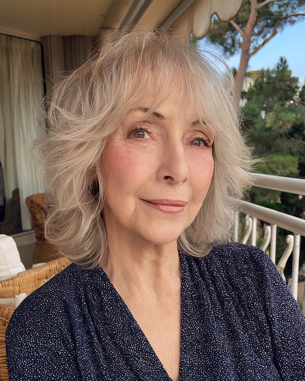 20+ Youthful Medium Shag Styles Women 70+ Are Loving in 2025