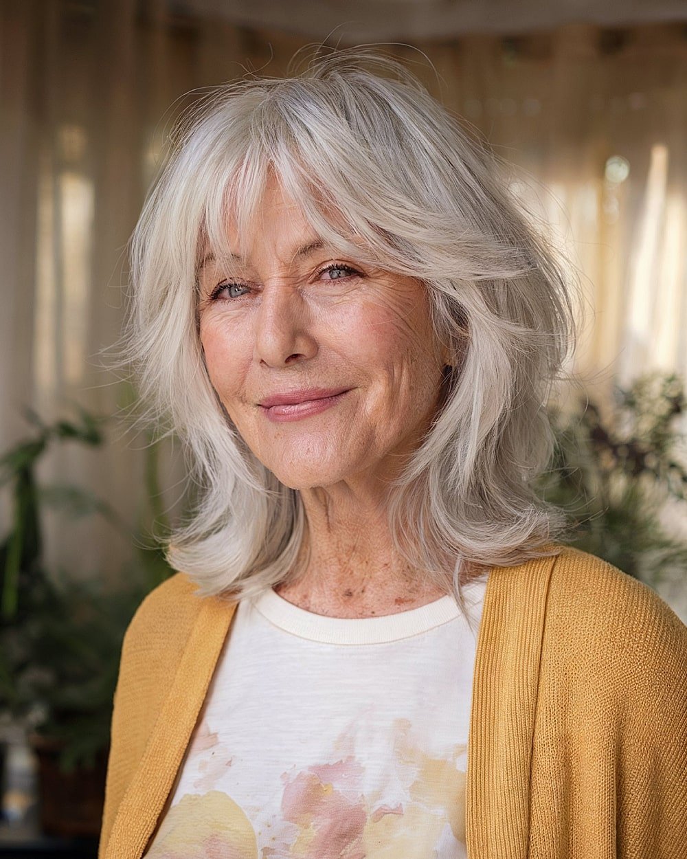 20+ Youthful Medium Shag Styles Women 70+ Are Loving in 2025