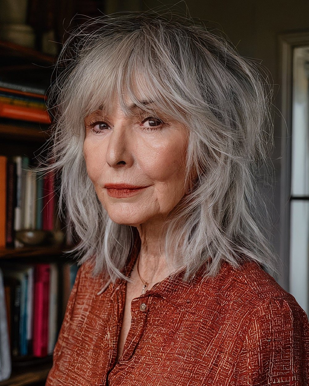 20+ Youthful Medium Shag Styles Women 70+ Are Loving in 2025