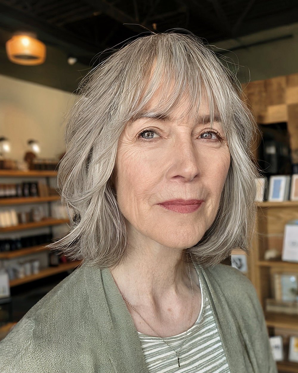 20+ Youthful Medium Shag Styles Women 70+ Are Loving in 2025