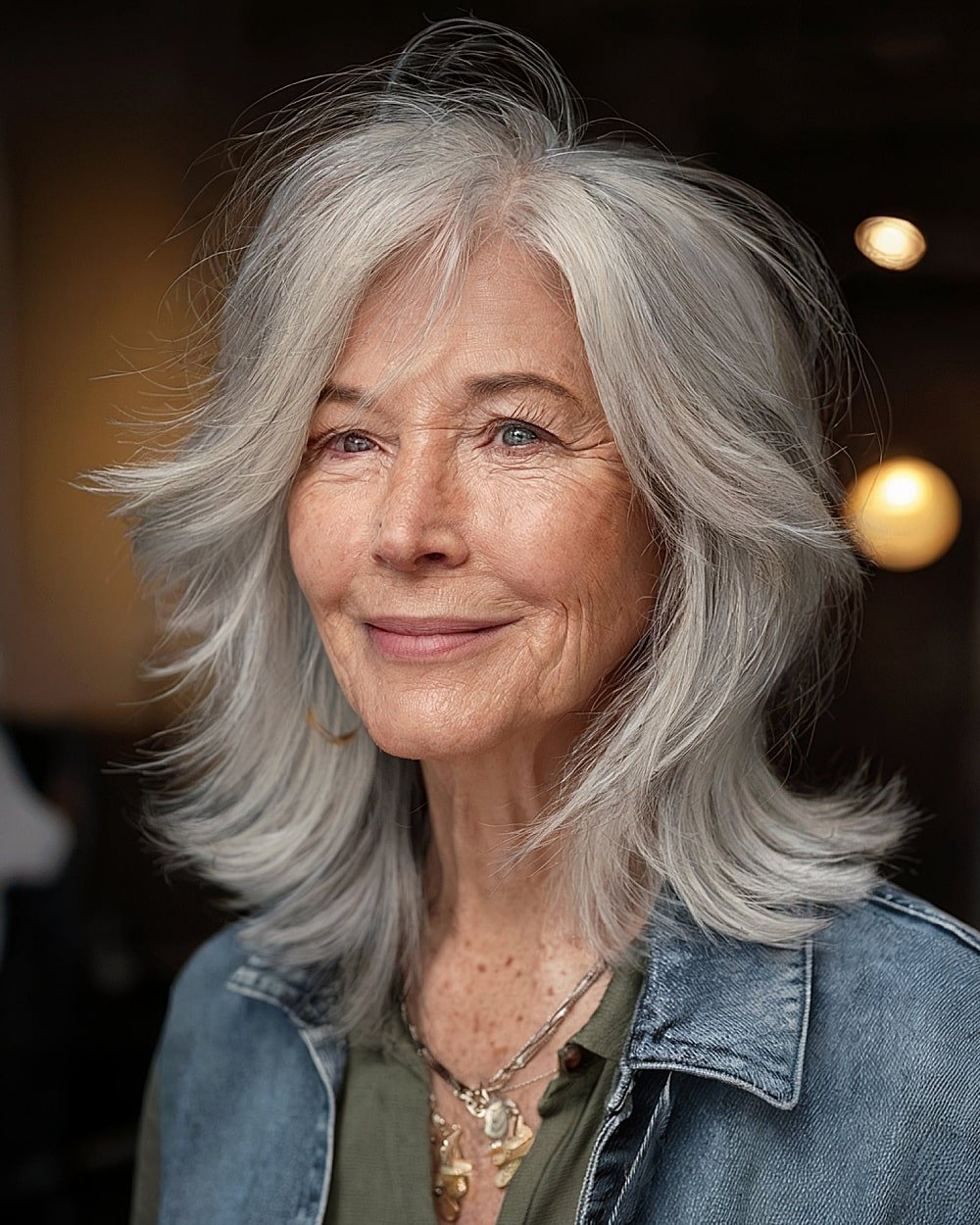20+ Youthful Medium Shag Styles Women 70+ Are Loving in 2025