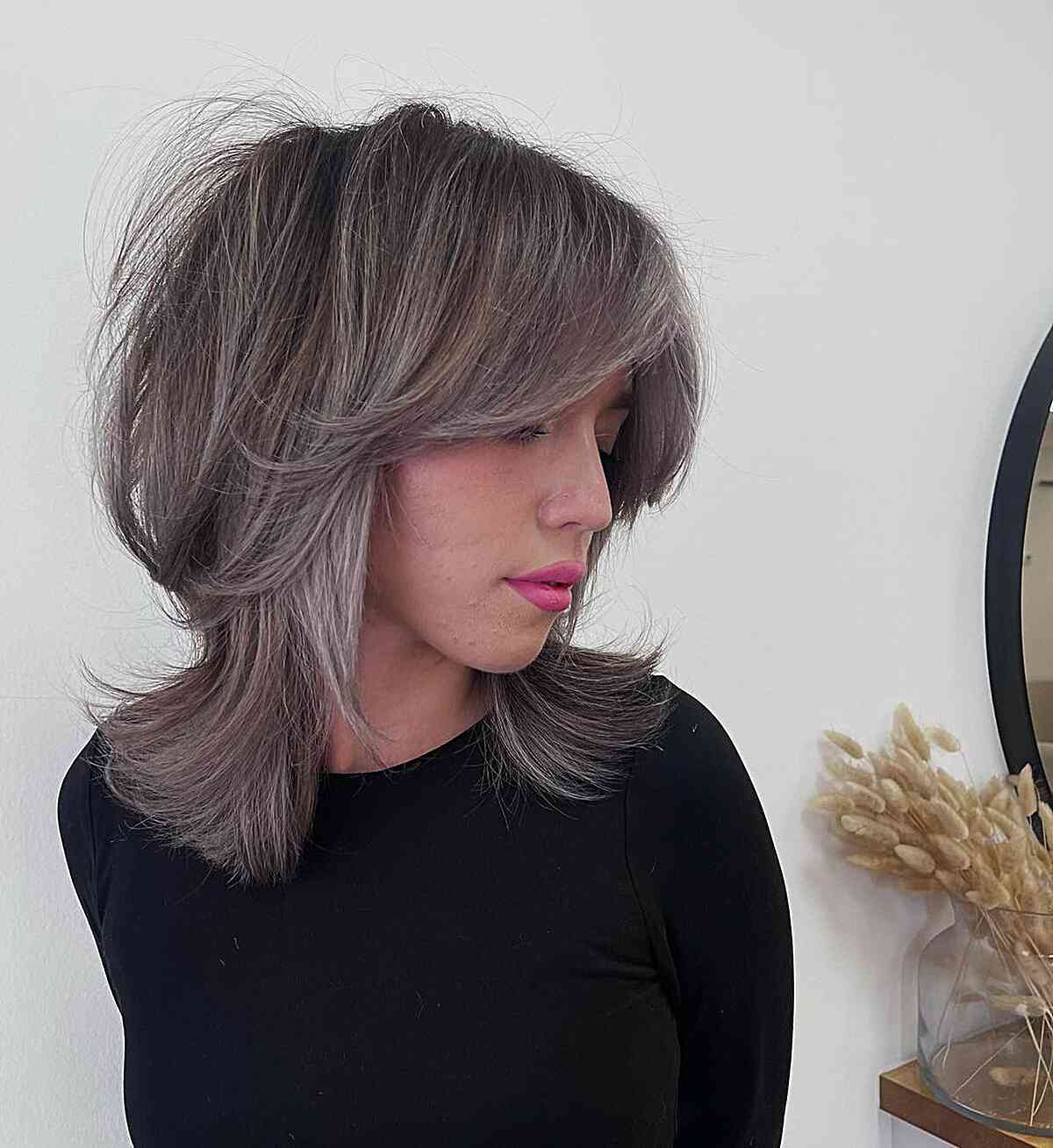 Top 50 Medium-Short Haircuts for Women Trending in 2025