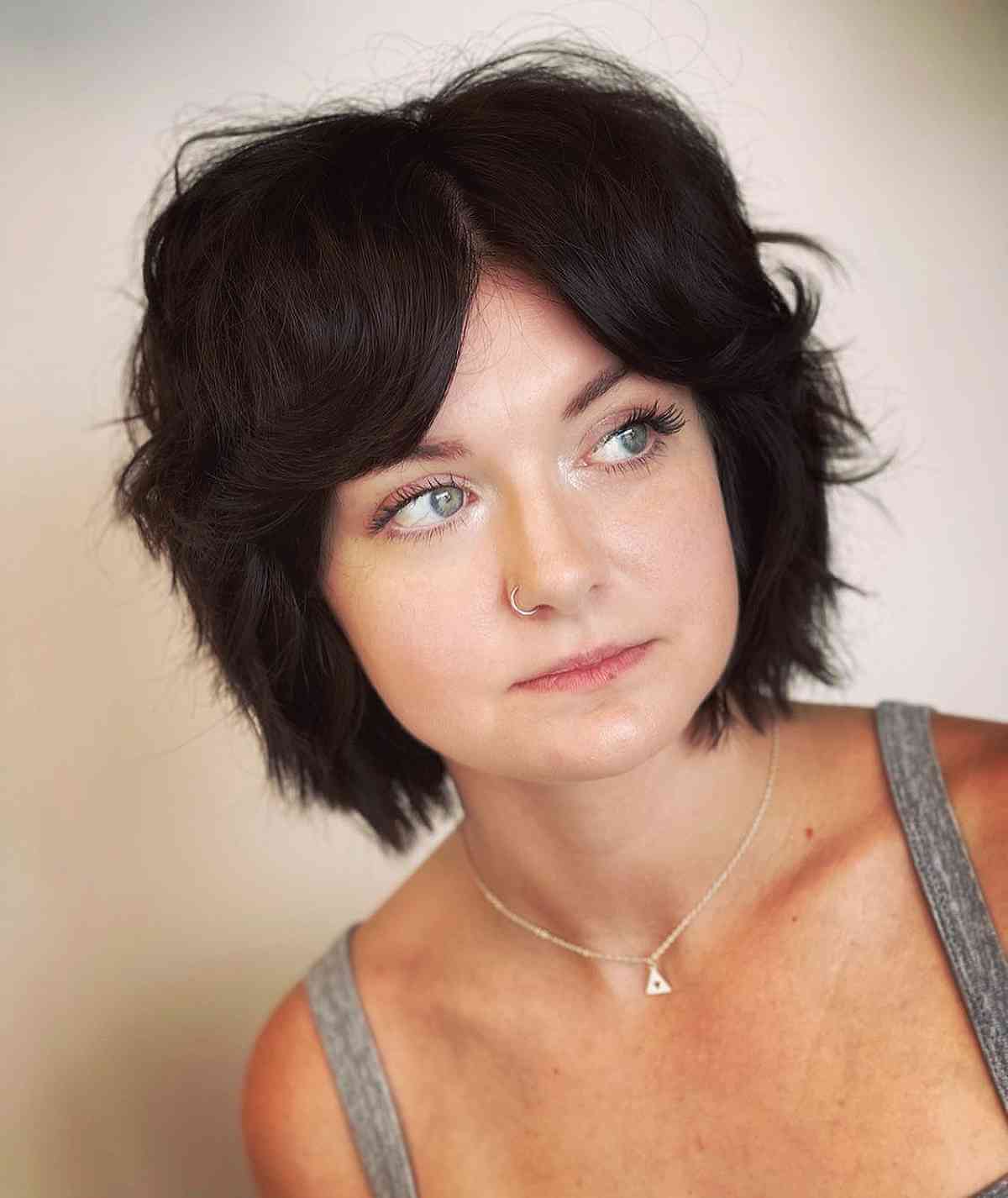 Top 50 Medium-Short Haircuts for Women Trending in 2025