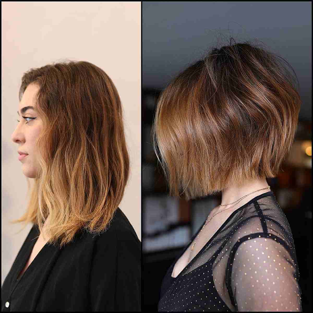 Top 50 Medium-Short Haircuts for Women Trending in 2025