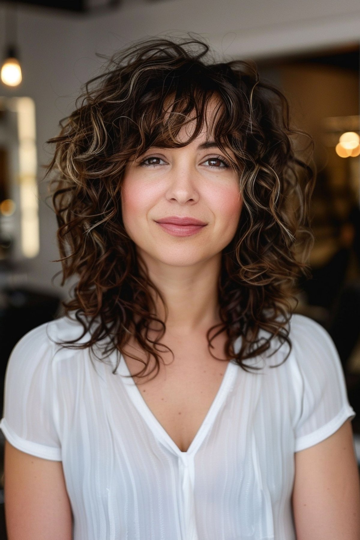 The Best Shoulder-Length Curly Hair Cuts & Styles in 2025