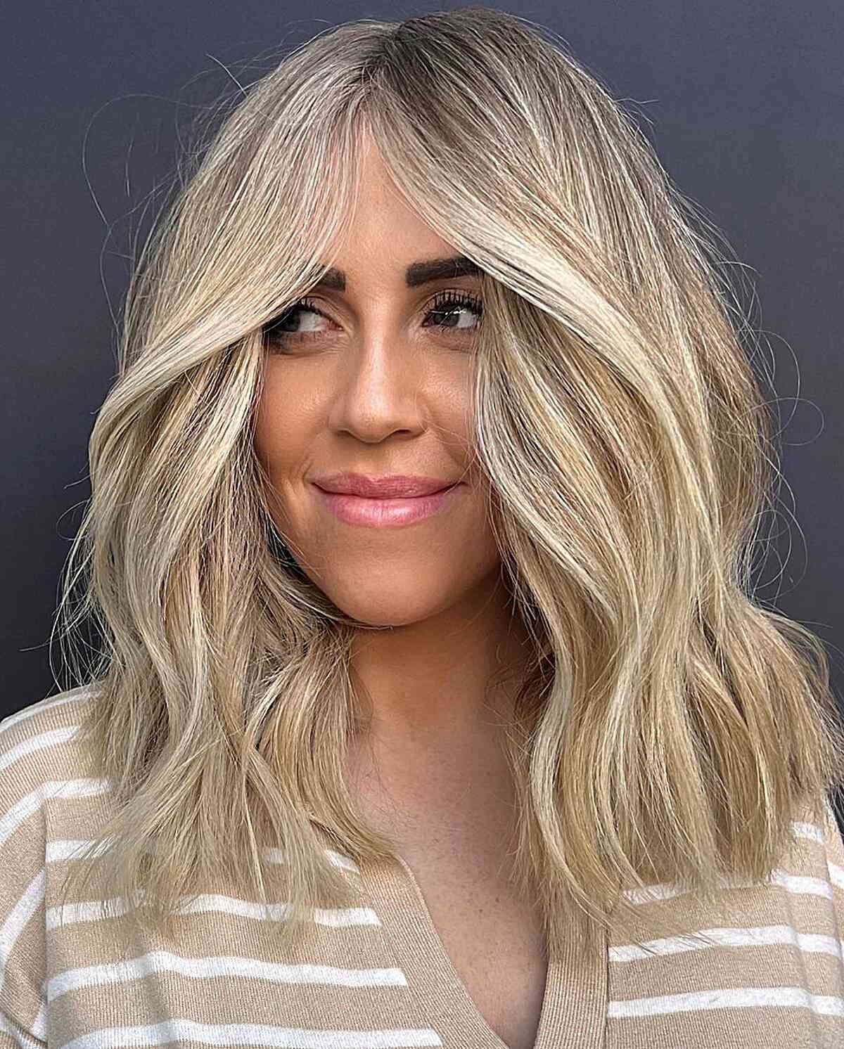 90 Best Medium-Length Hairstyles for Thick Hair to Feel Lighter