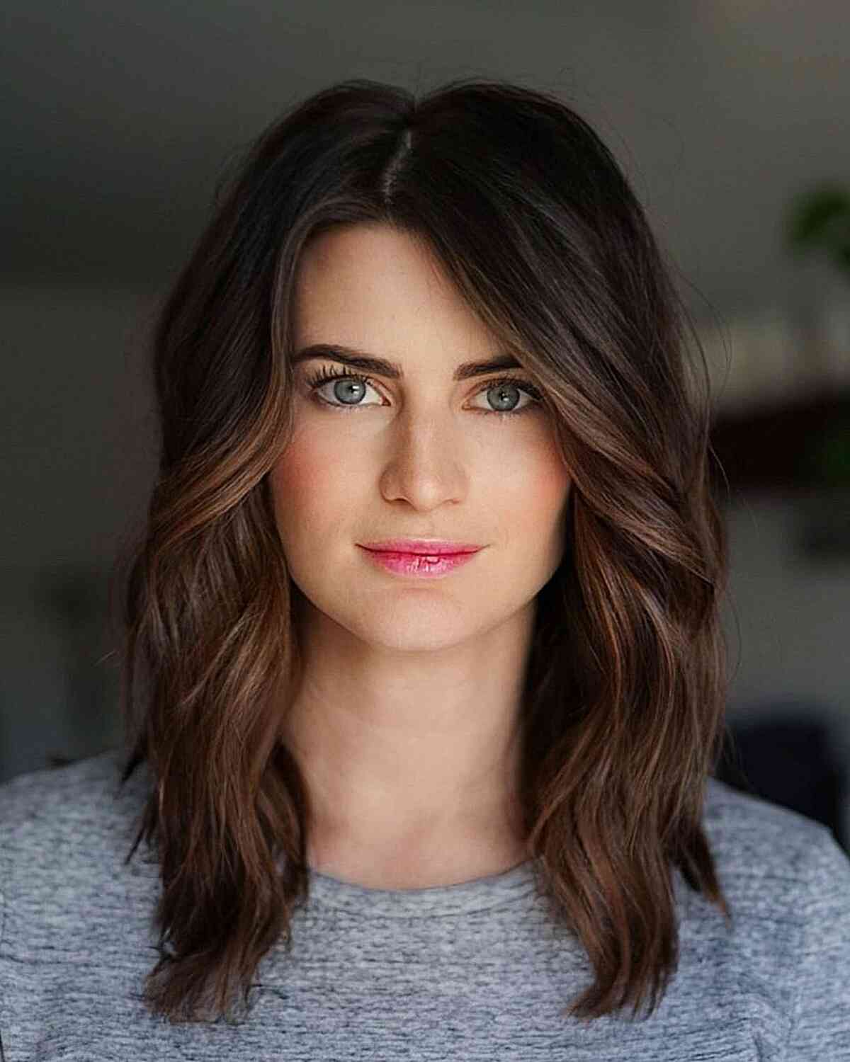 90 Best Medium-Length Hairstyles for Thick Hair to Feel Lighter