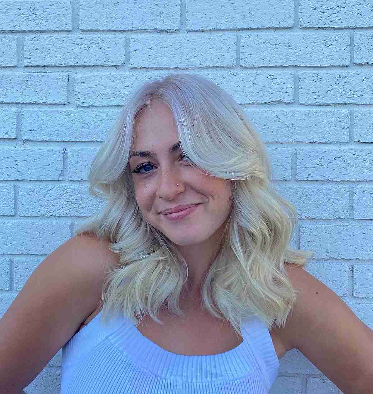 90 Best Medium-Length Hairstyles for Thick Hair to Feel Lighter