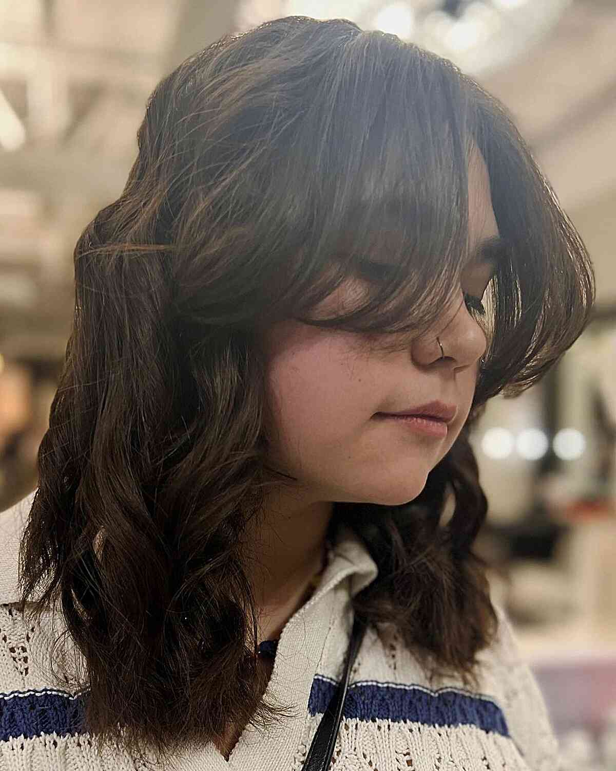 90 Best Medium-Length Hairstyles for Thick Hair to Feel Lighter