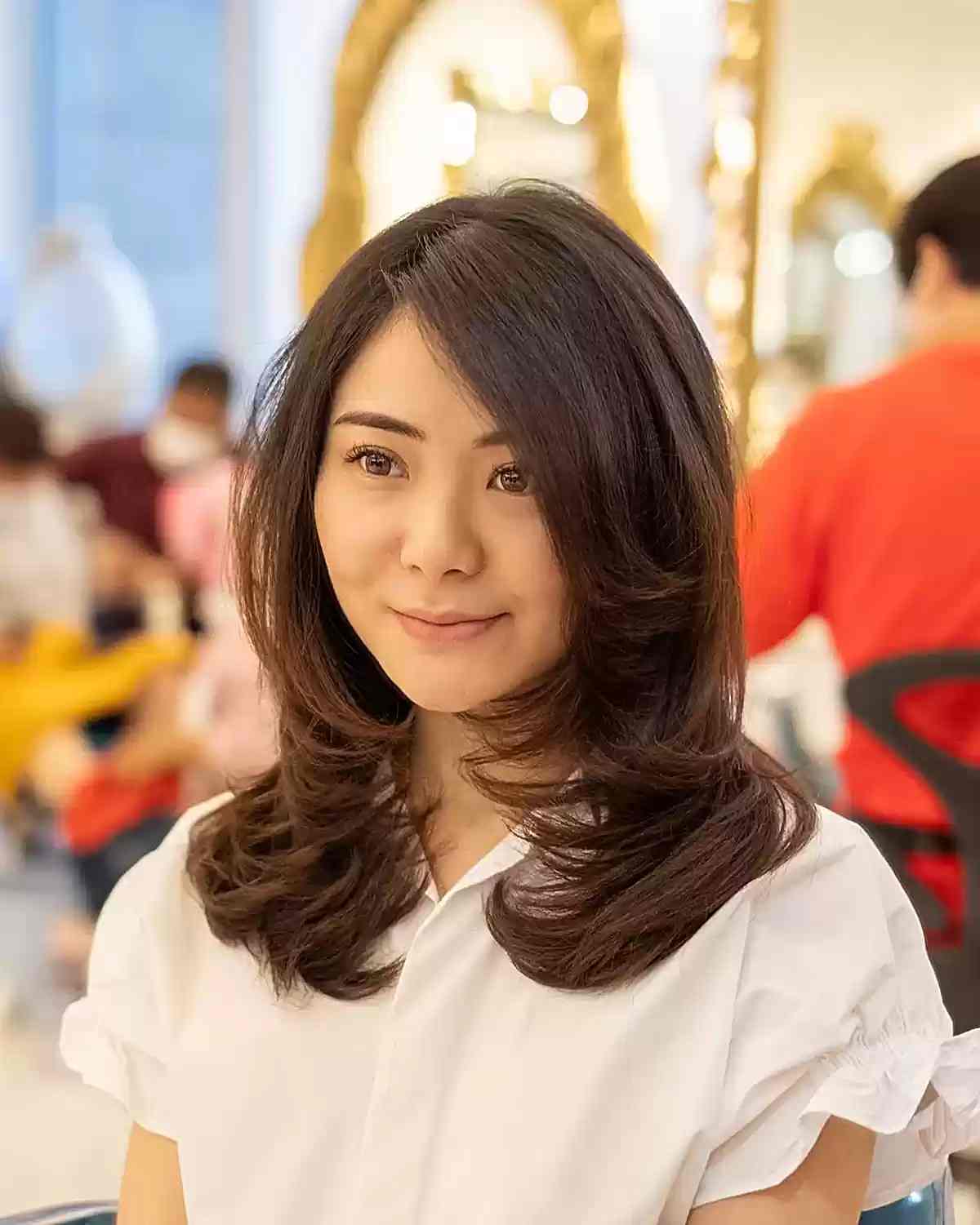 90 Best Medium-Length Hairstyles for Thick Hair to Feel Lighter
