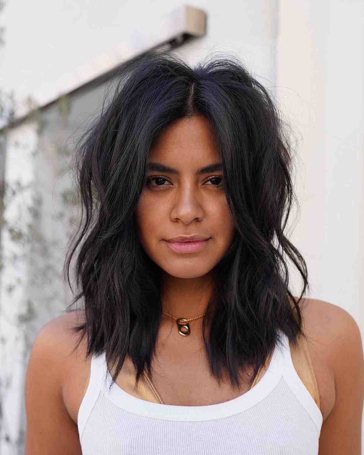 90 Best Medium-Length Hairstyles for Thick Hair to Feel Lighter