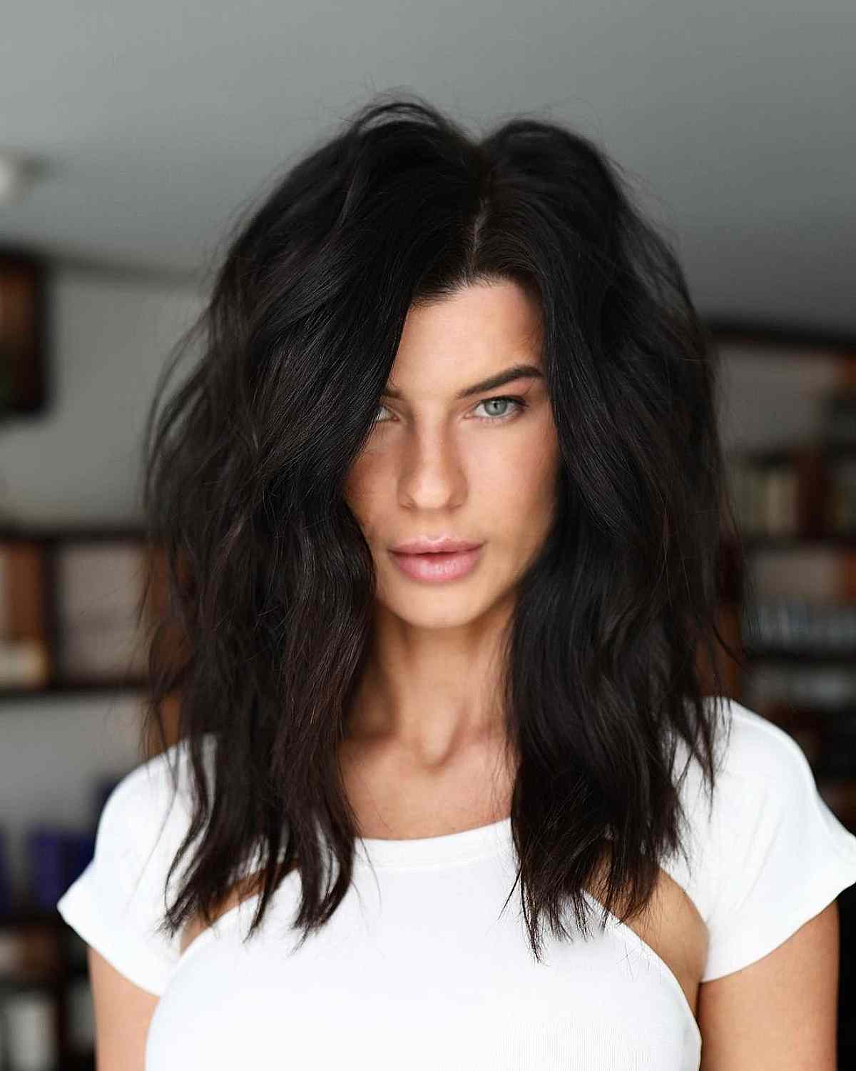 90 Best Medium-Length Hairstyles for Thick Hair to Feel Lighter