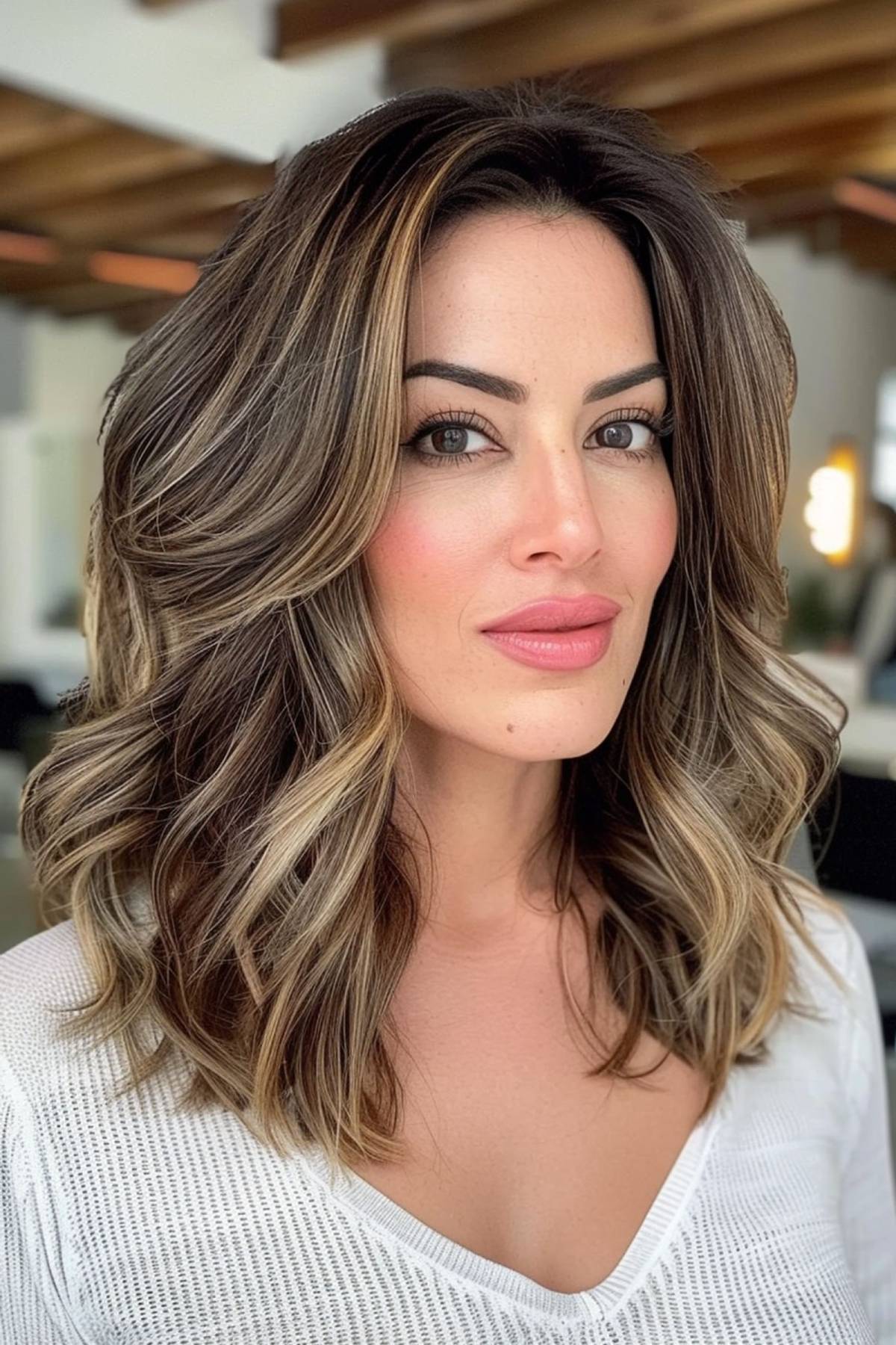 90 Best Medium-Length Hairstyles for Thick Hair to Feel Lighter
