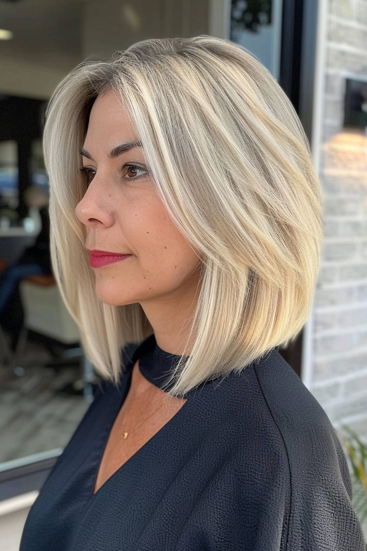 90 Best Medium-Length Hairstyles for Thick Hair to Feel Lighter