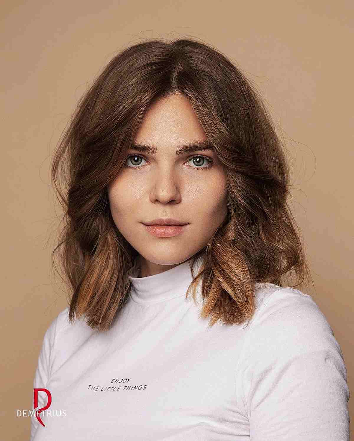 90 Best Medium-Length Hairstyles for Thick Hair to Feel Lighter
