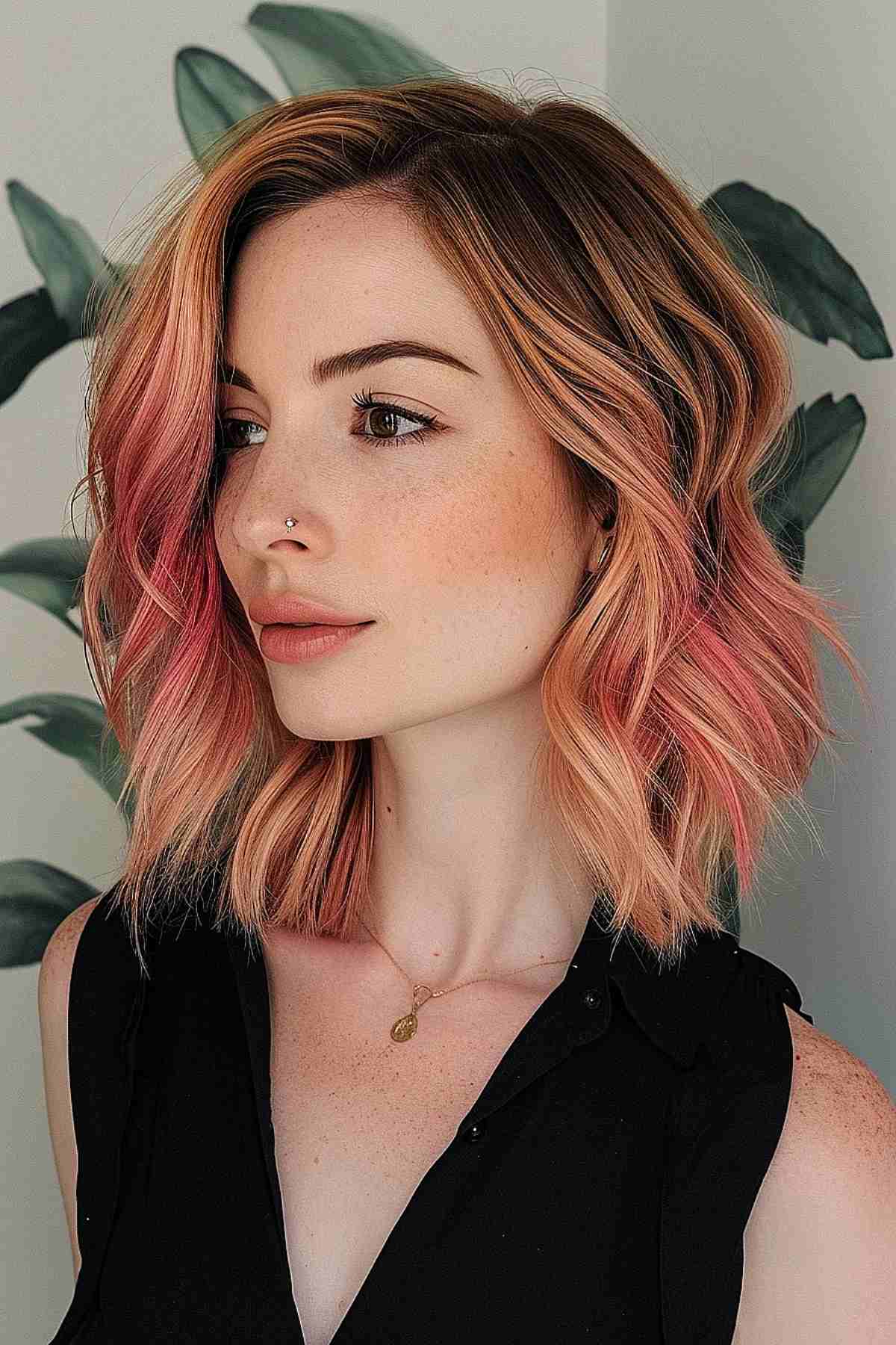 53 Perfect Medium-Length Hairstyles for Square Faces in 2025