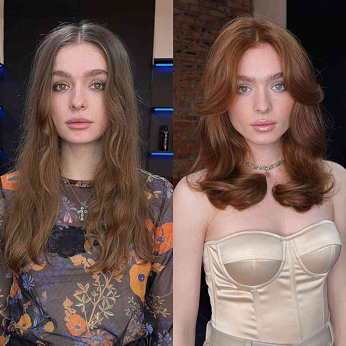 53 Perfect Medium-Length Hairstyles for Square Faces in 2025