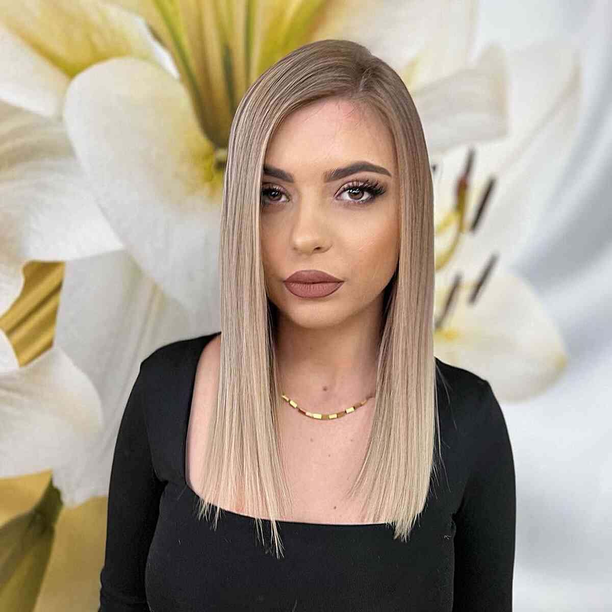 60 Medium-Length Hairstyles for Thin Hair to Look Fuller