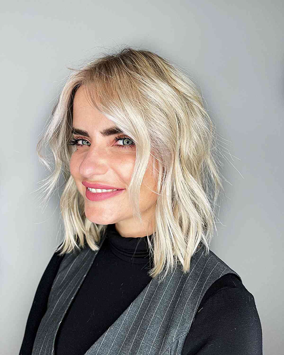 60 Medium-Length Hairstyles for Thin Hair to Look Fuller