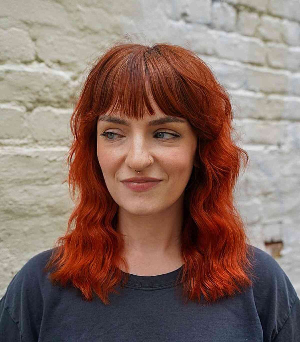 63 Best Medium-Length Hair with Bangs for An Instant Makeover