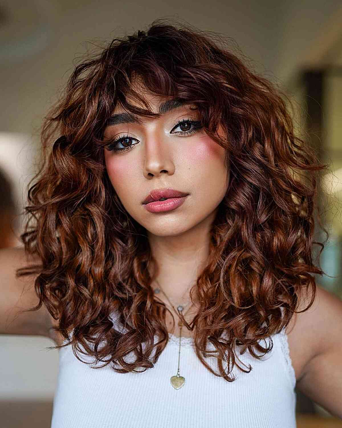 63 Best Medium-Length Hair with Bangs for An Instant Makeover