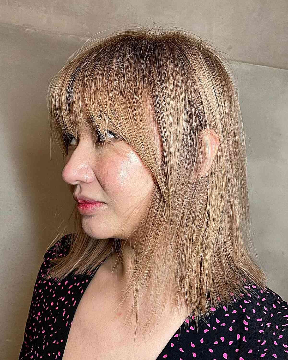 63 Best Medium-Length Hair with Bangs for An Instant Makeover