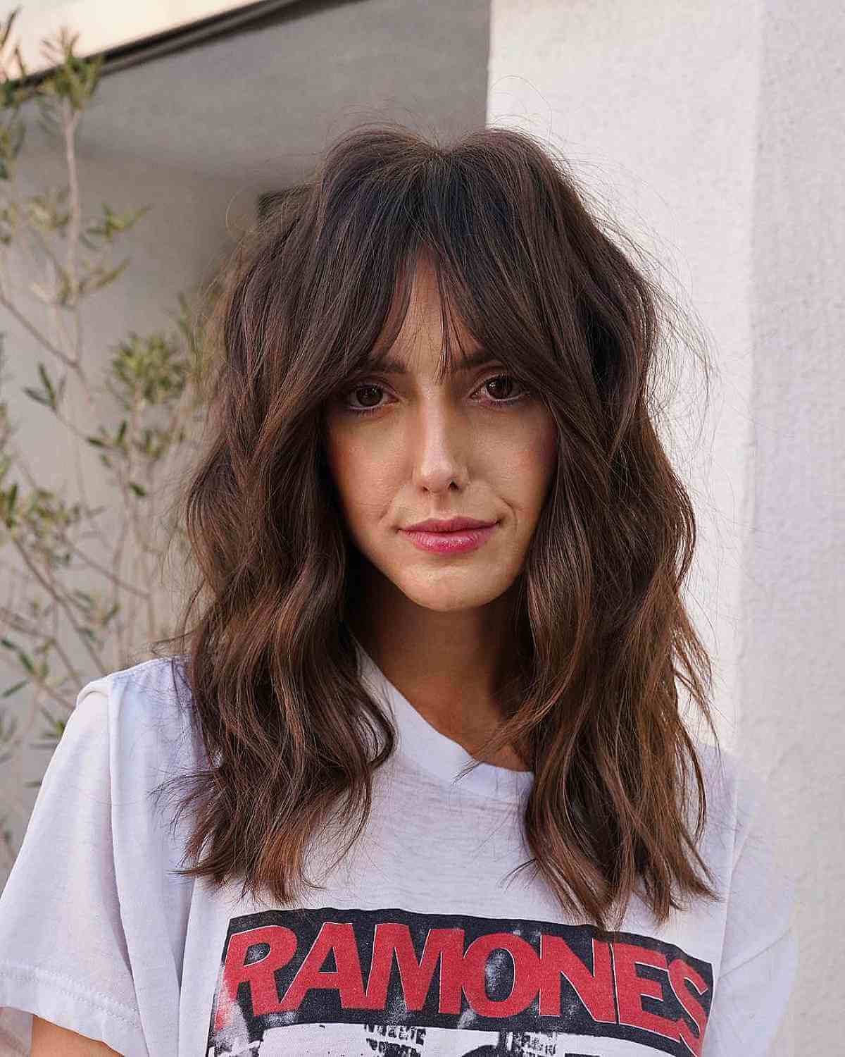 63 Best Medium-Length Hair with Bangs for An Instant Makeover