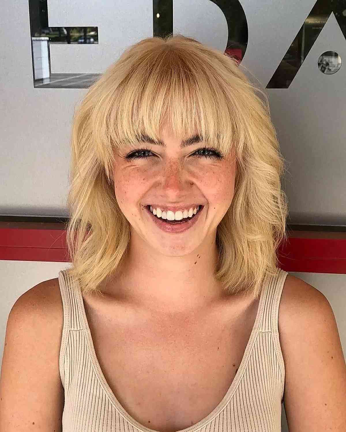 63 Best Medium-Length Hair with Bangs for An Instant Makeover