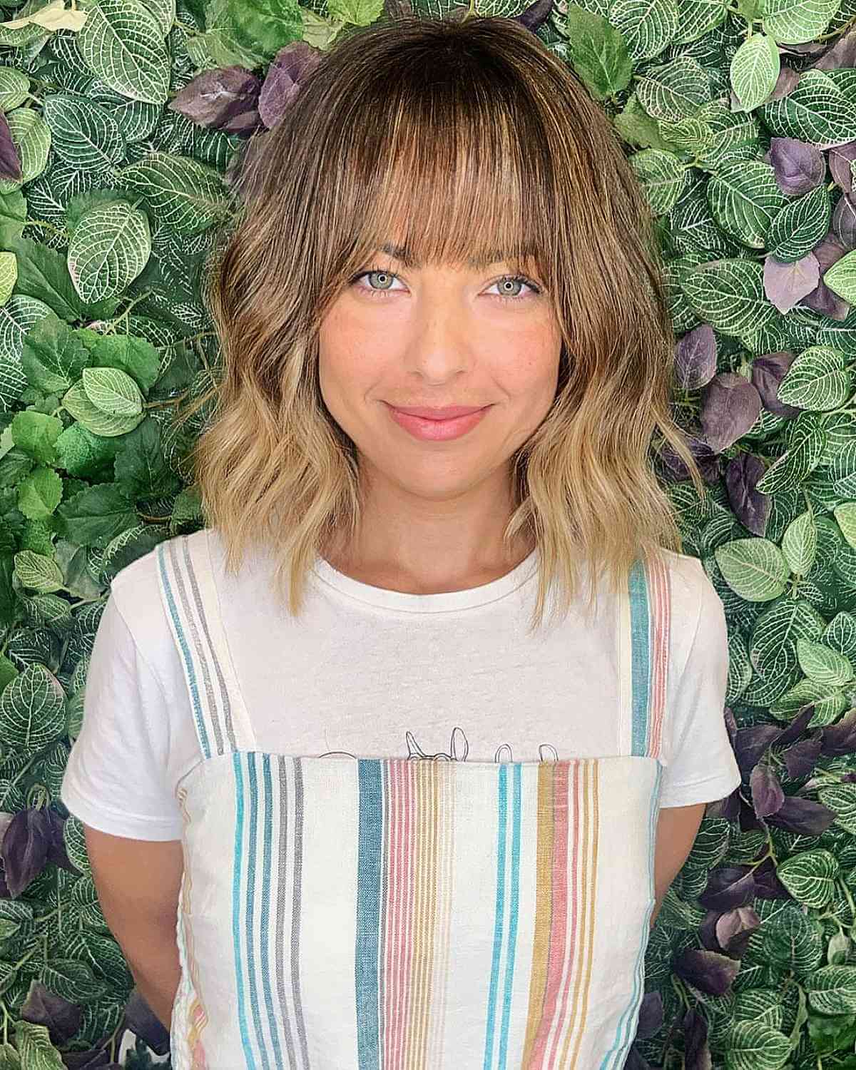63 Best Medium-Length Hair with Bangs for An Instant Makeover