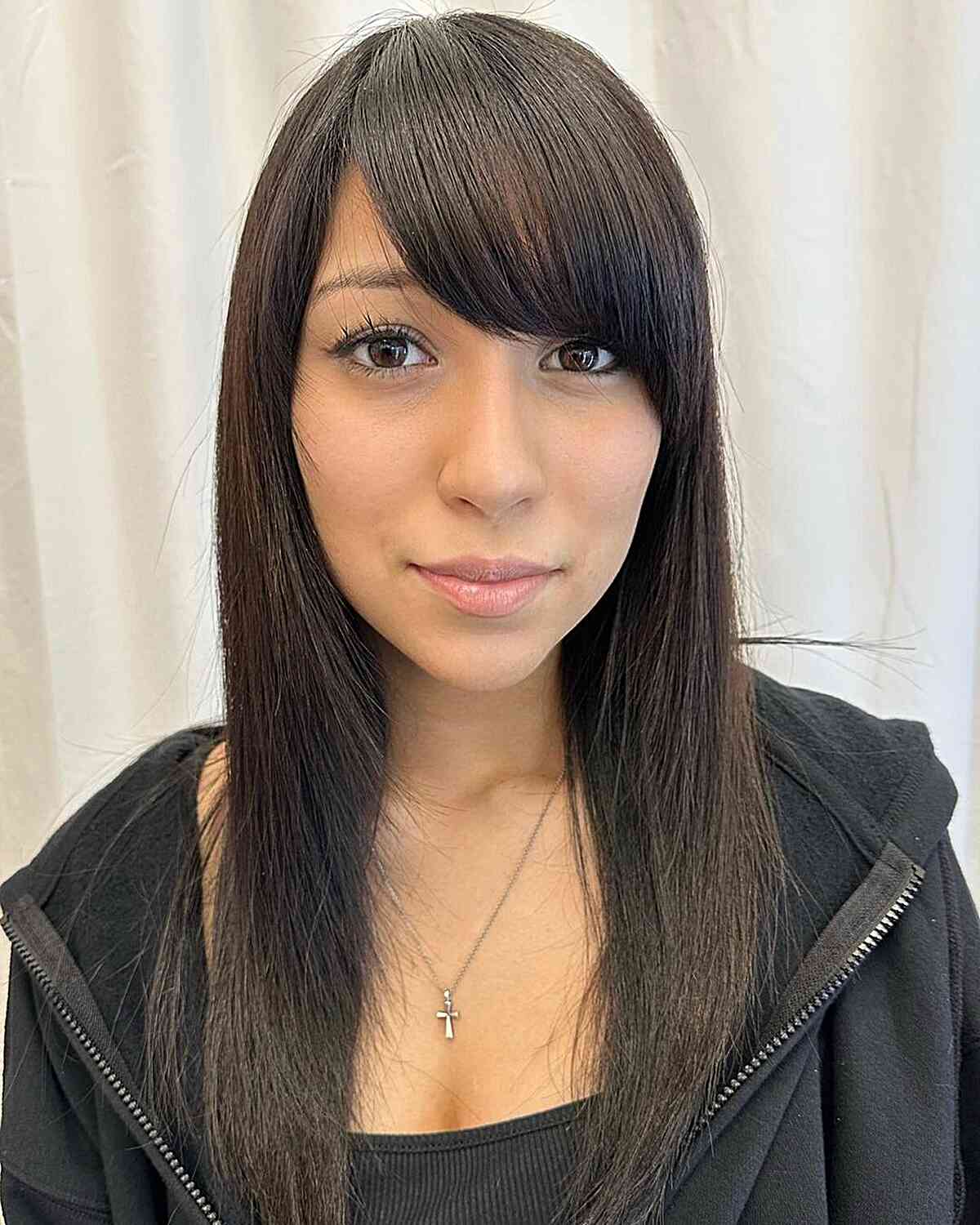 63 Best Medium-Length Hair with Bangs for An Instant Makeover