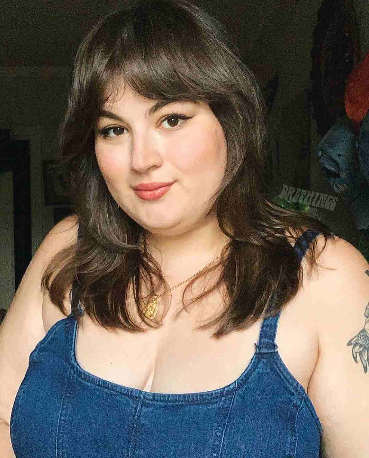 63 Best Medium-Length Hair with Bangs for An Instant Makeover