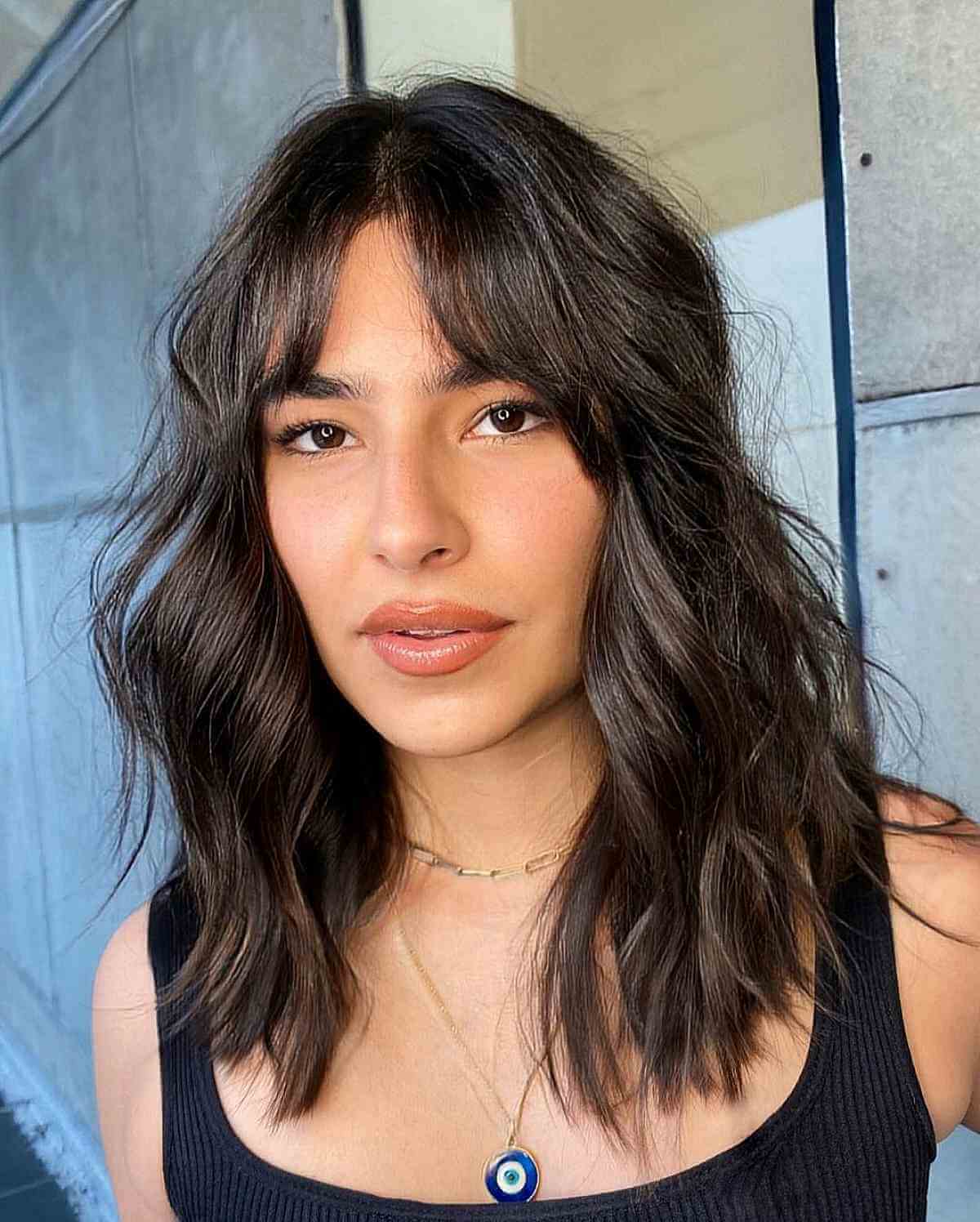 63 Best Medium-Length Hair with Bangs for An Instant Makeover