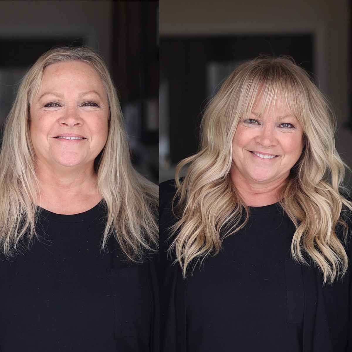 63 Best Medium-Length Hair with Bangs for An Instant Makeover