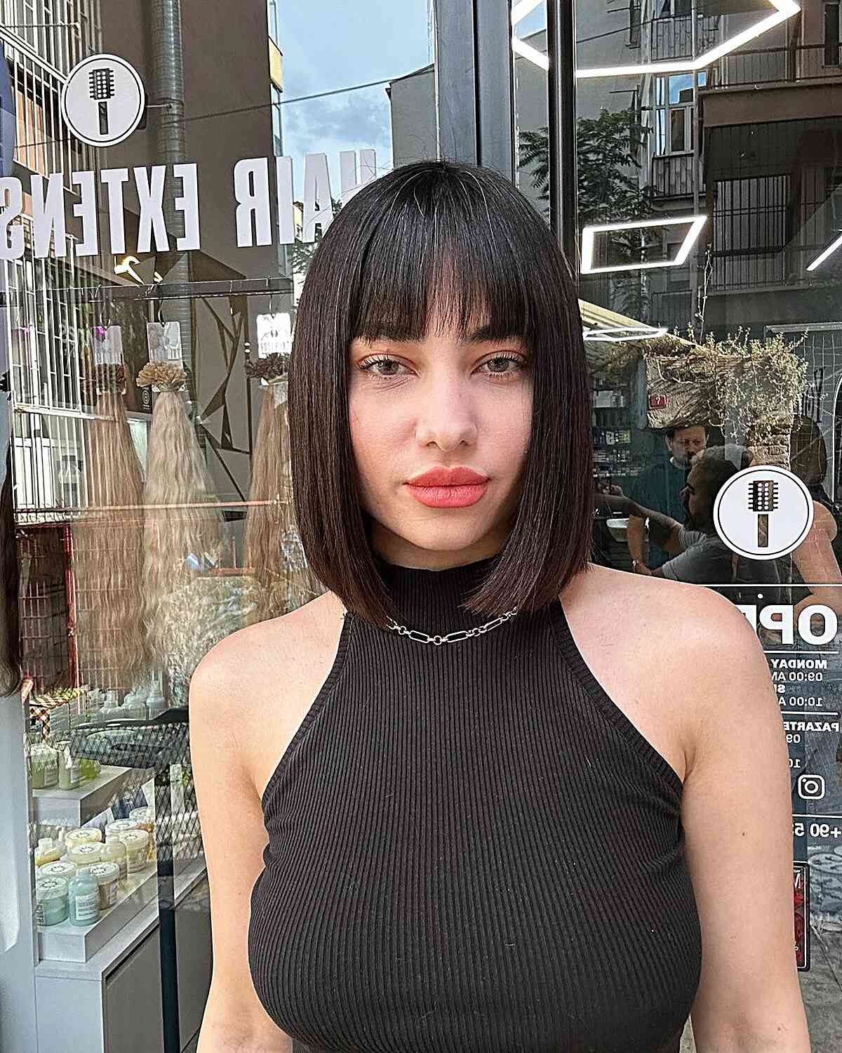 63 Best Medium-Length Hair with Bangs for An Instant Makeover