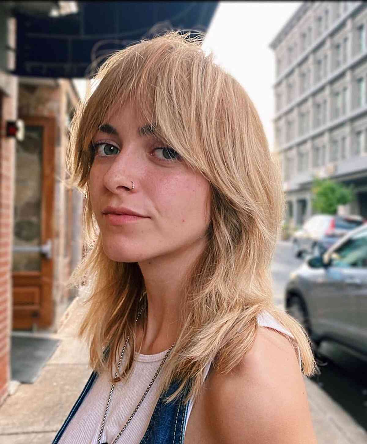 63 Best Medium-Length Hair with Bangs for An Instant Makeover