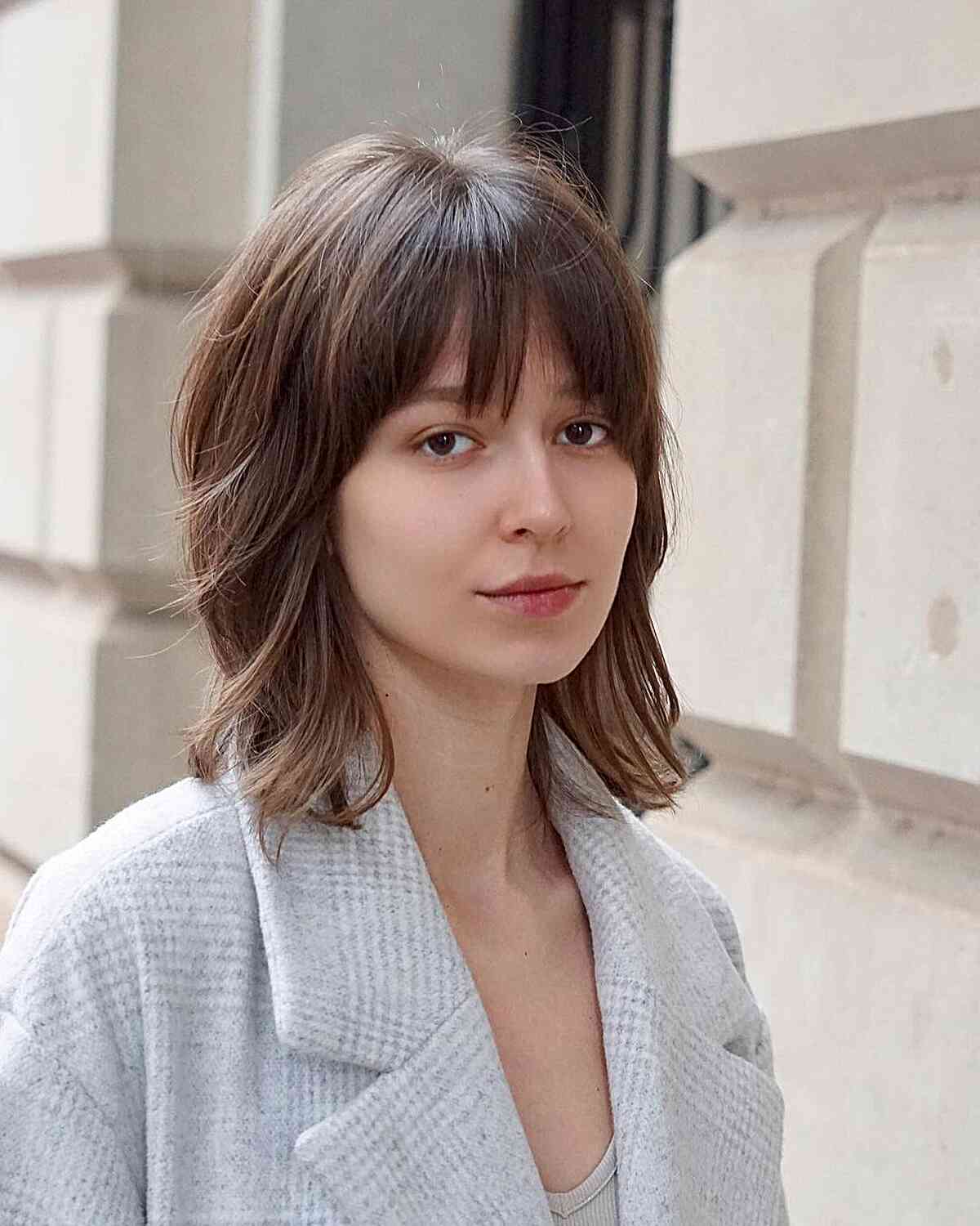 63 Best Medium-Length Hair with Bangs for An Instant Makeover