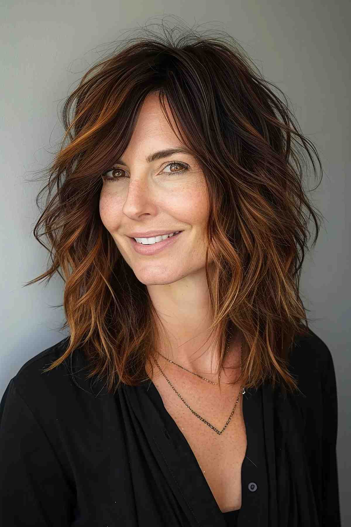 100+ Cute & Easy Shoulder-Length Haircuts for 2025