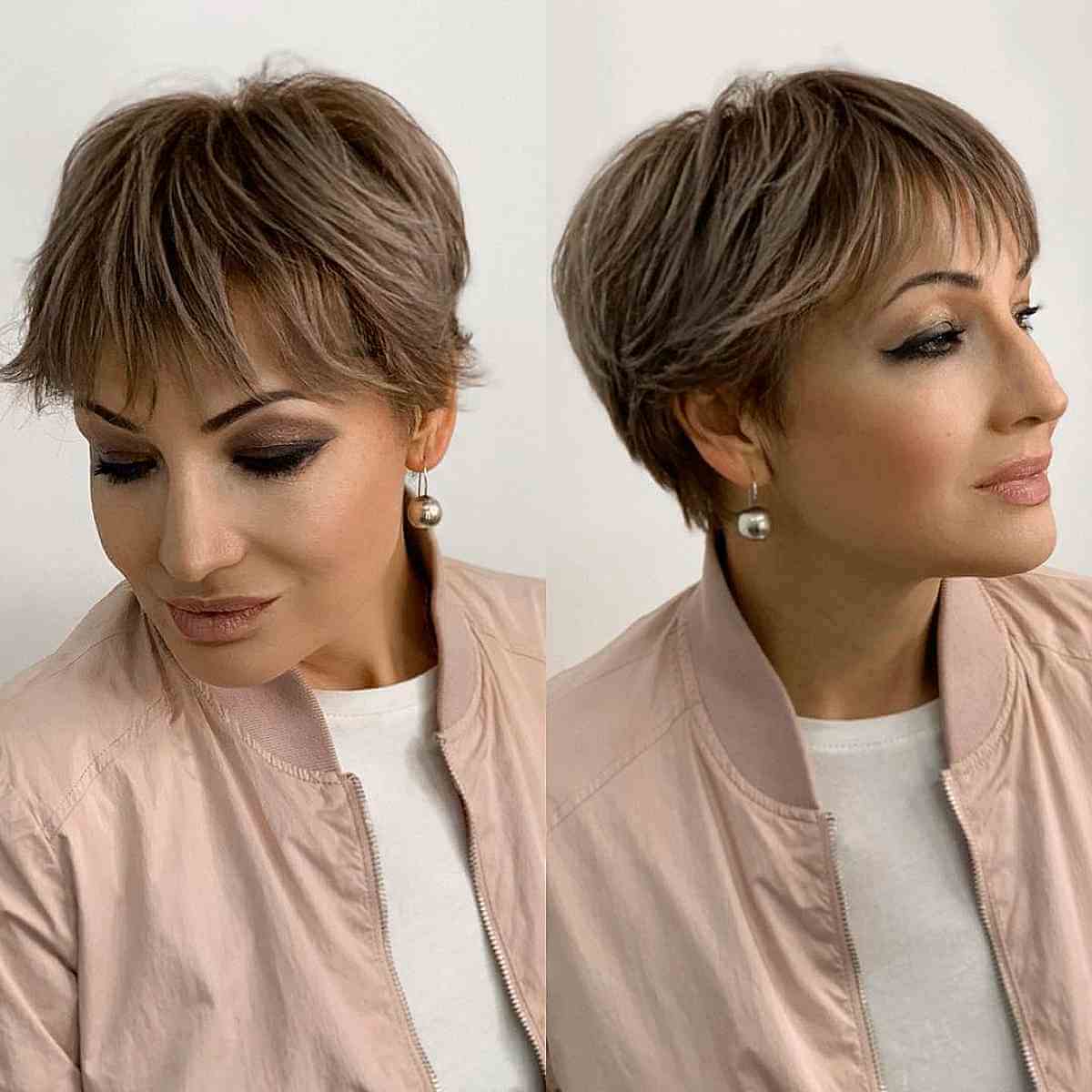 25 Short, Light Brown Hair Ideas to Inspire Your Next Cut & Color