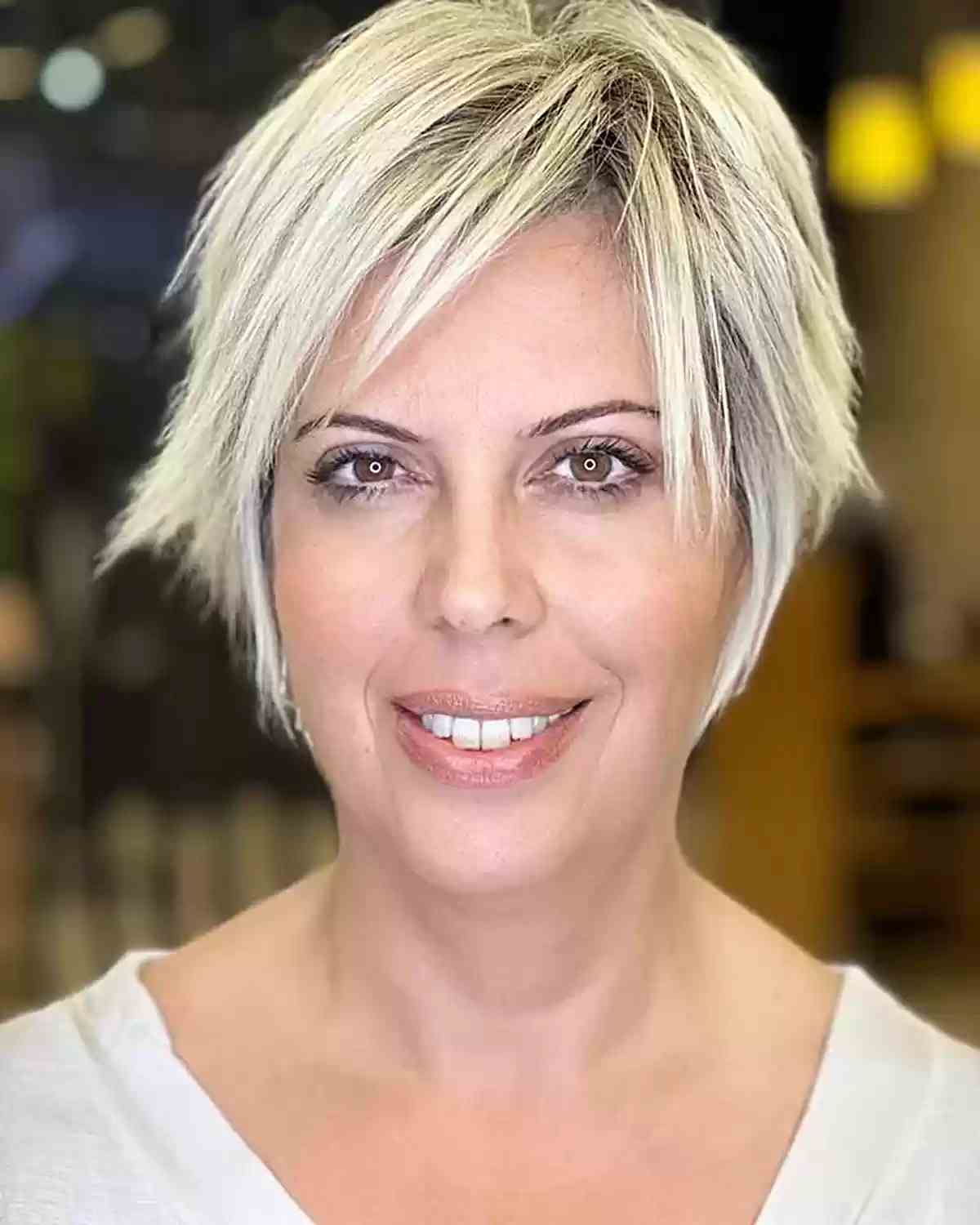 26 Modern Pixie Shag Haircuts for Stylish Older Women