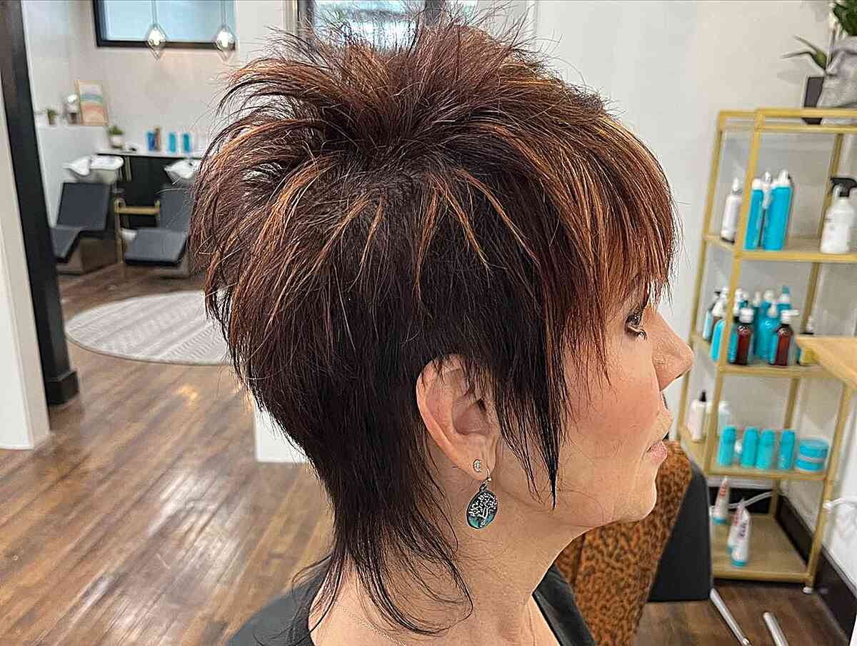 26 Modern Pixie Shag Haircuts for Stylish Older Women