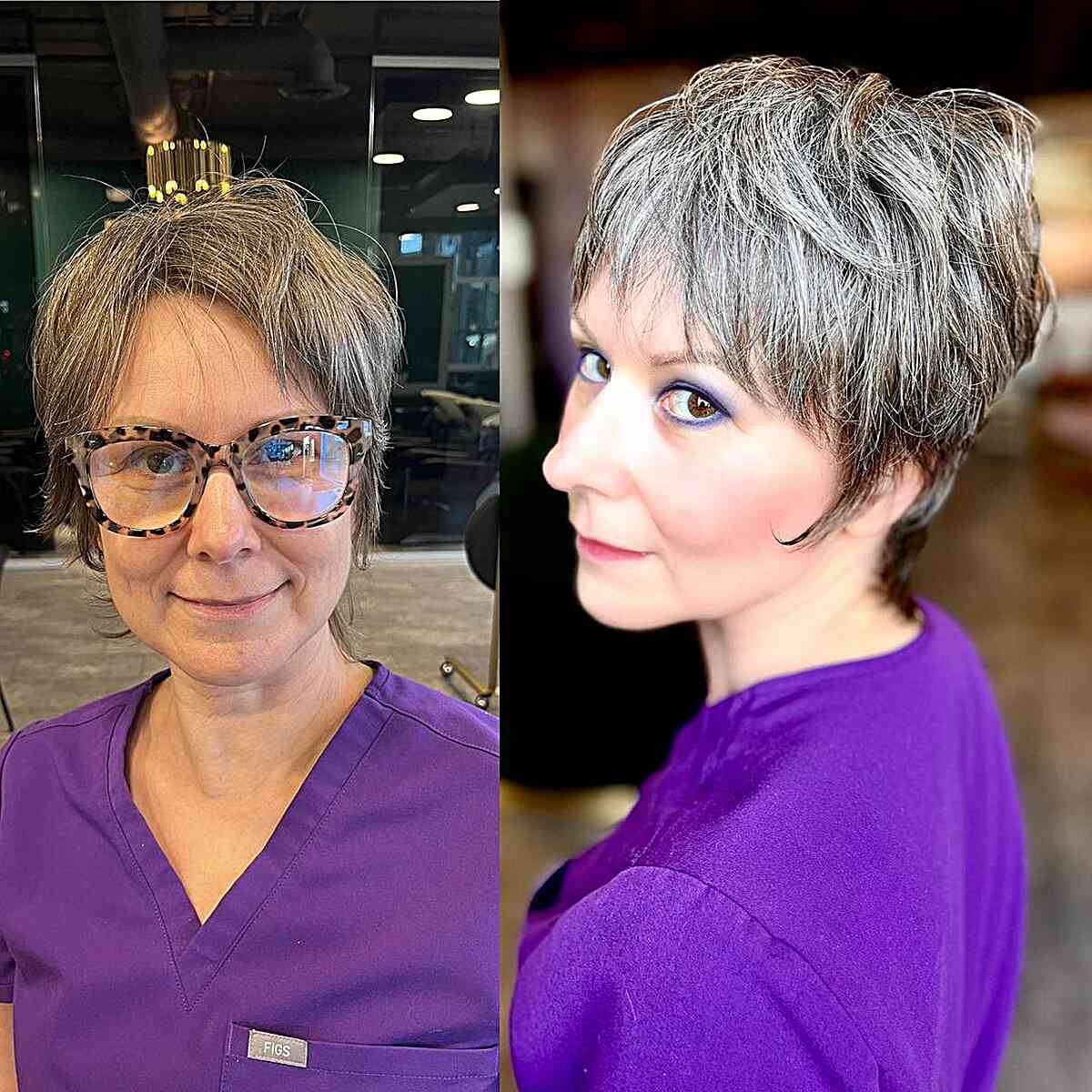 26 Modern Pixie Shag Haircuts for Stylish Older Women