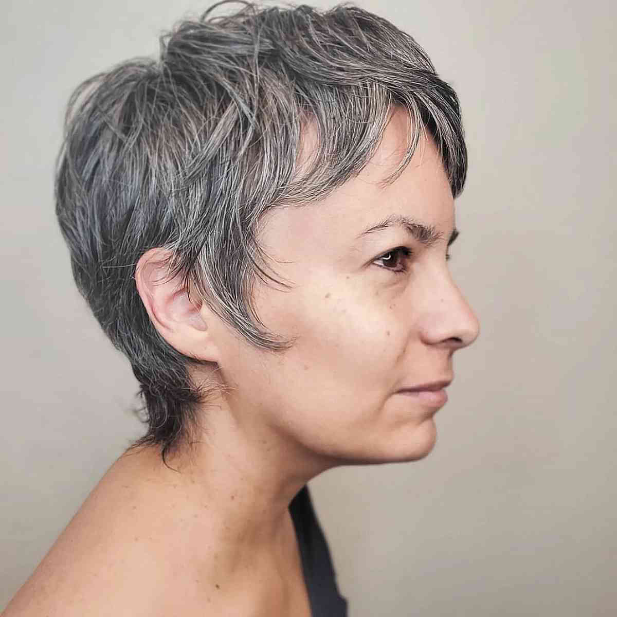 26 Modern Pixie Shag Haircuts for Stylish Older Women