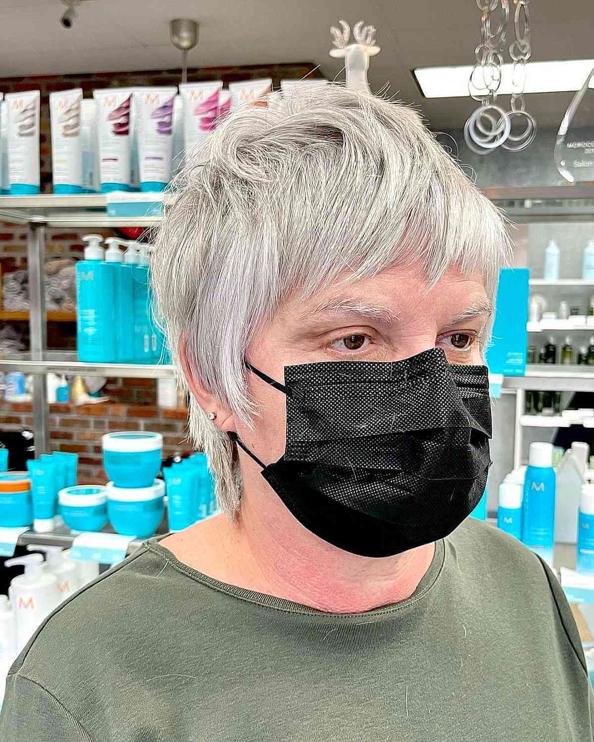 26 Modern Pixie Shag Haircuts for Stylish Older Women