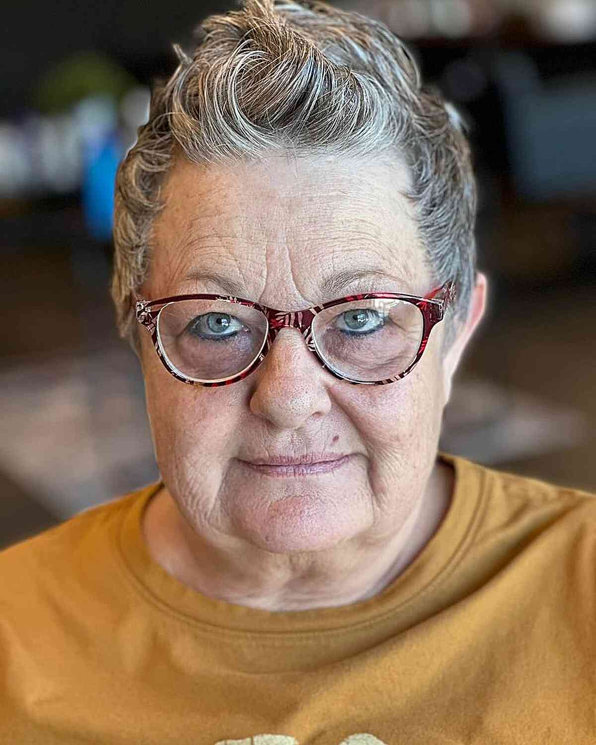 32 Perfect Pixie Cuts for Women Over 60 With Glasses
