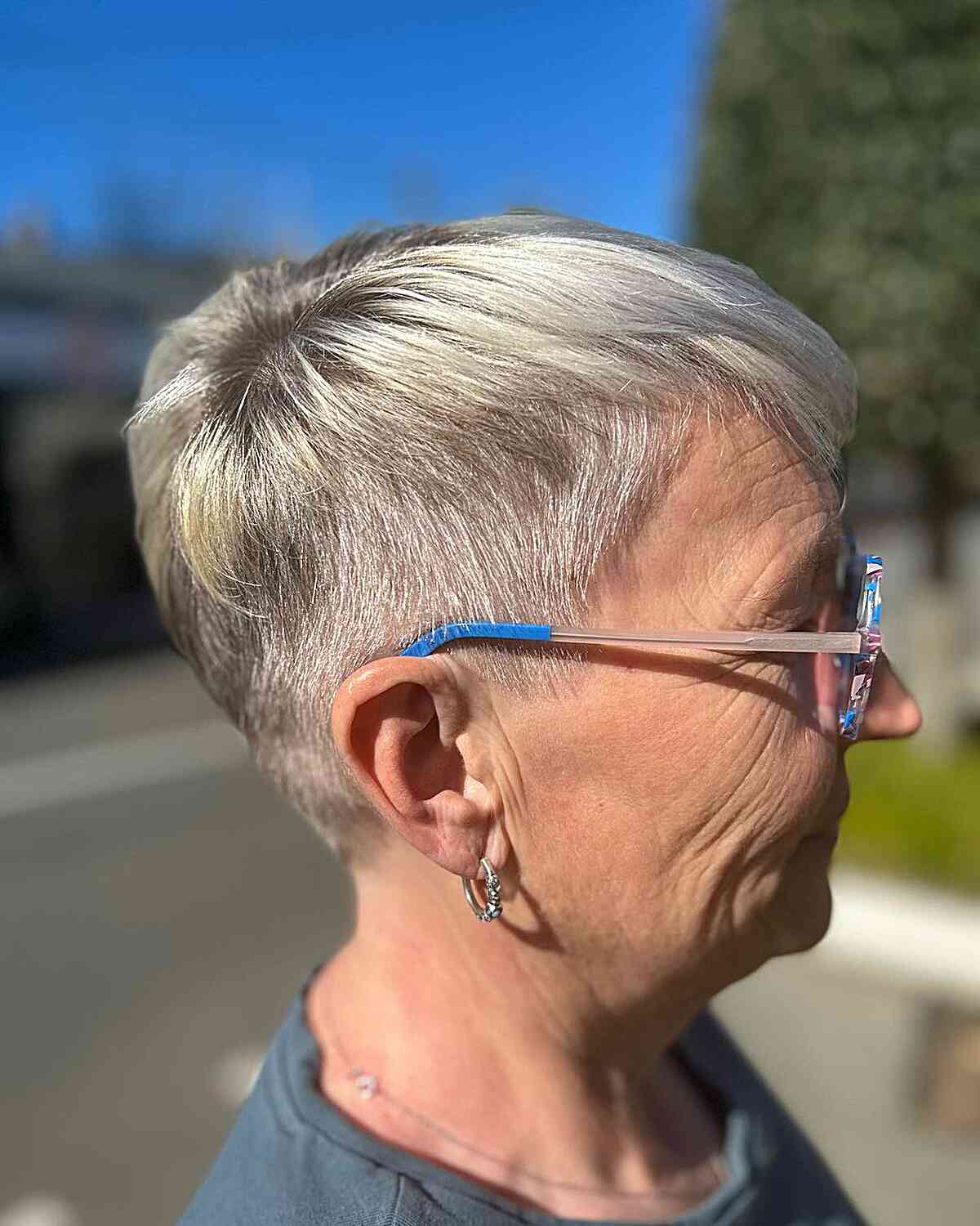 32 Perfect Pixie Cuts for Women Over 60 With Glasses