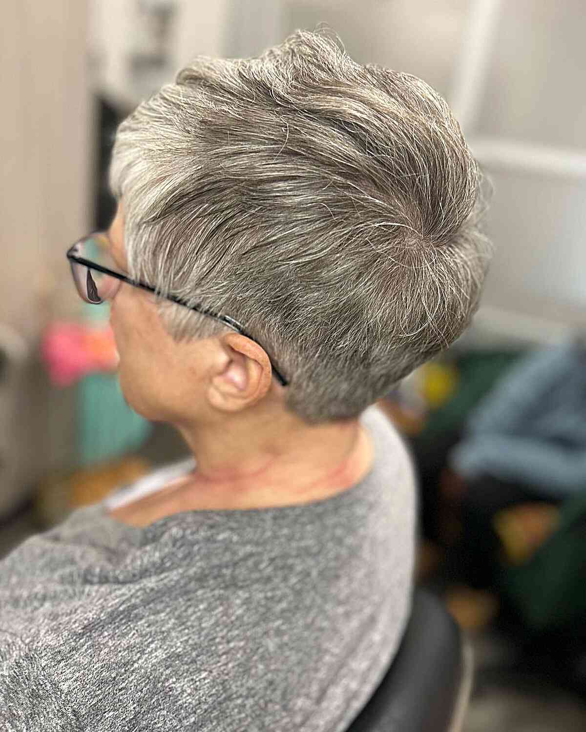 32 Perfect Pixie Cuts for Women Over 60 With Glasses