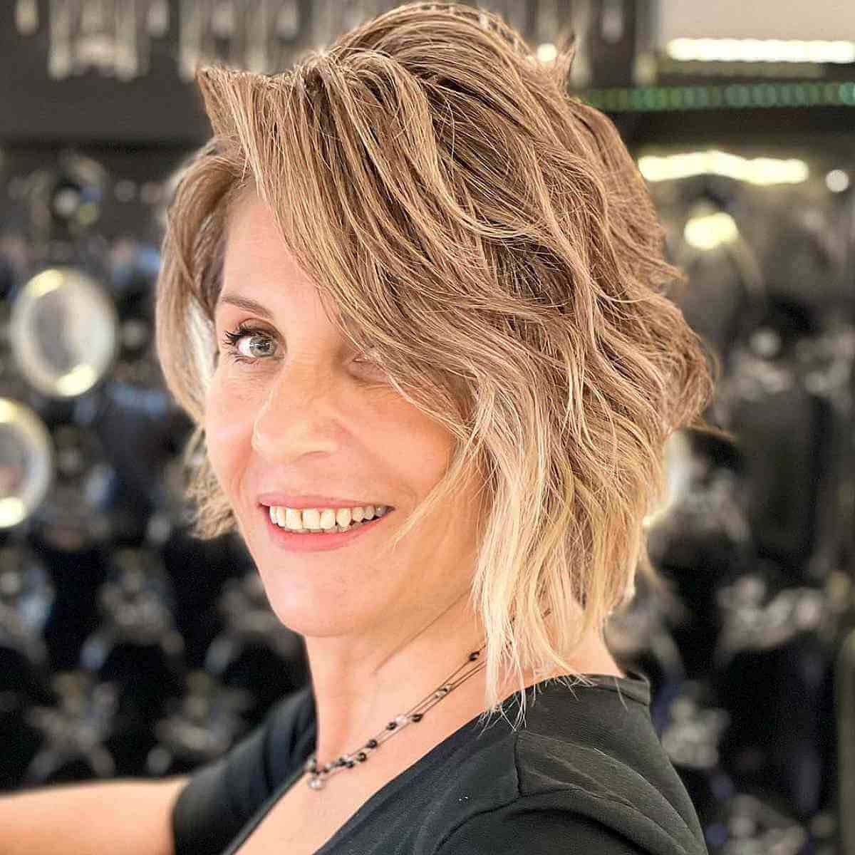 26 Cutest Short Haircuts for Thick, Wavy Hair to Style More Easily
