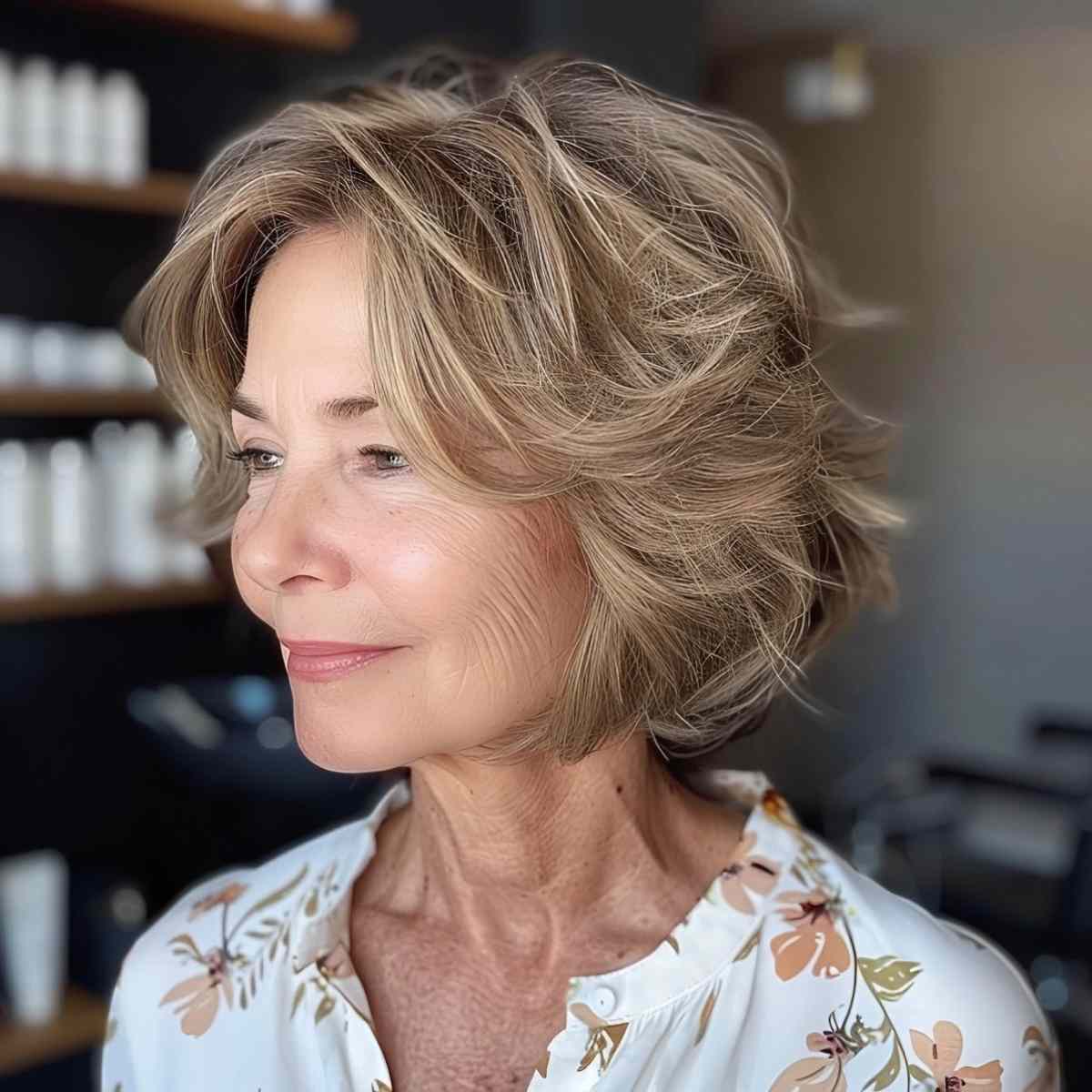 29 Short Shaggy Haircuts Women In Their 60s Can Totally Pull Off