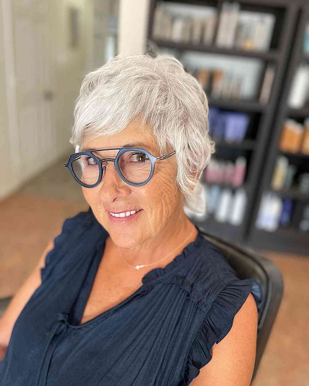 29 Short Shaggy Haircuts Women In Their 60s Can Totally Pull Off